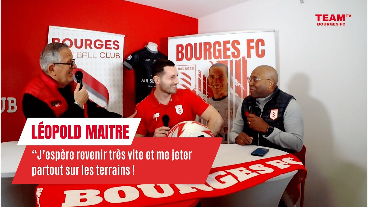 Léopold Maître prépare son retour