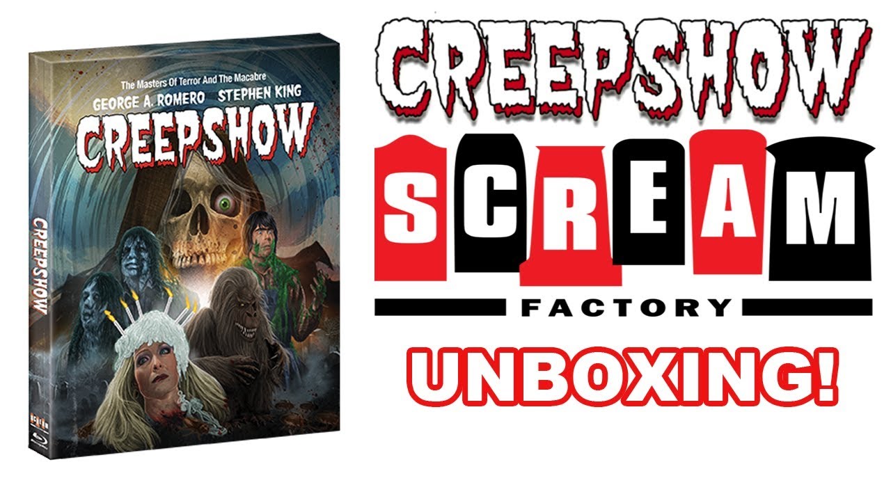 Распаковка коллекционного издания Blu-ray Creepshow от SCREAM FACTORY!