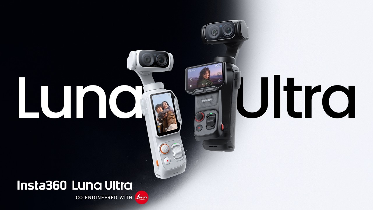 Знакомьтесь: Insta360 Luna Ultra &mdash; флагманская 8K-камера с двумя объективами и стабилизатором