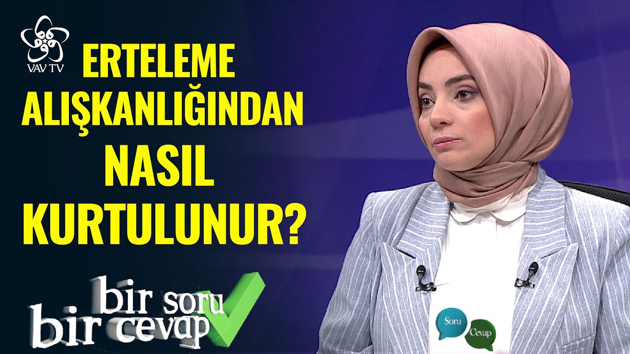 Erteleme alışkanlığından nasıl kurtuluruz? (Erteleme Hastalığı) | Kendini Bilmek (163. Bölüm)
