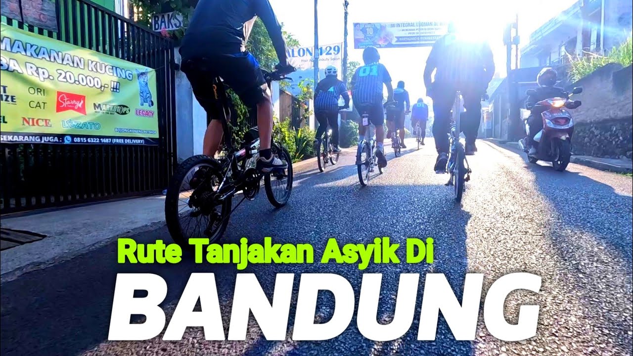 RUTE GOWES TANJAKAN BOJONGKONENG DAGO BANDUNG DALAM ACARA BANDUNG UPHIL EXPLORE 2022