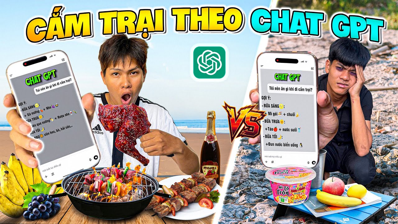24h Cắm Trại Theo Chat GPT