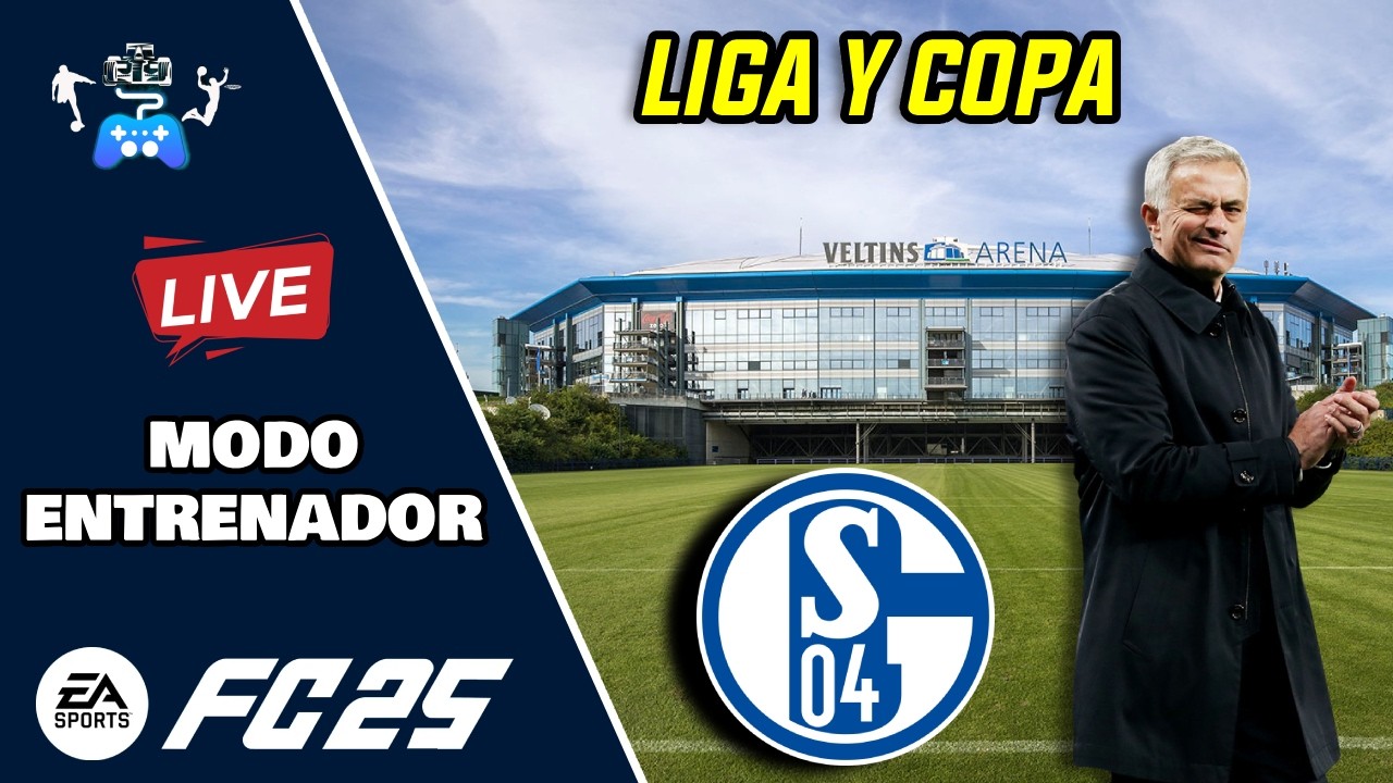 🚨MOU QUIERE LA LIGA Y COPA PARA EL SCHALKE 04  - MODO CARRERA DT FC 25🚨