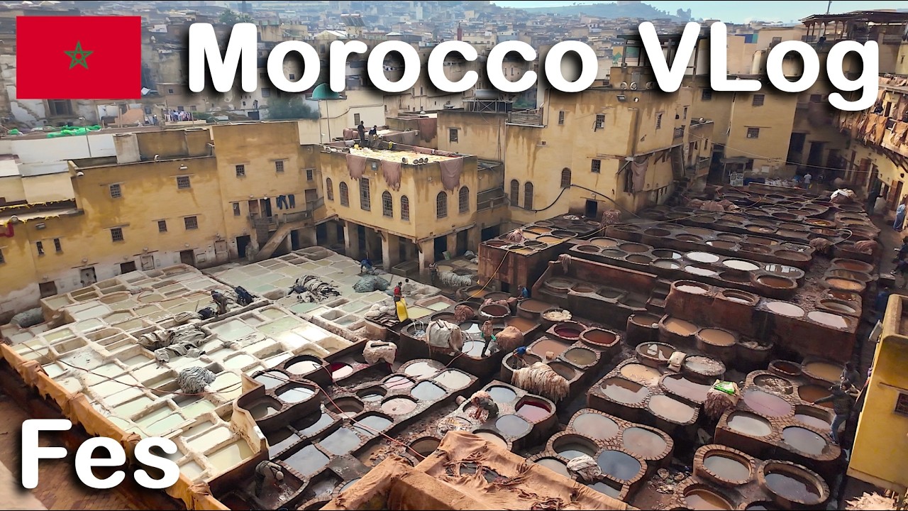 モロッコ旅行記 vlog フェズ / Morocco vlog Fes