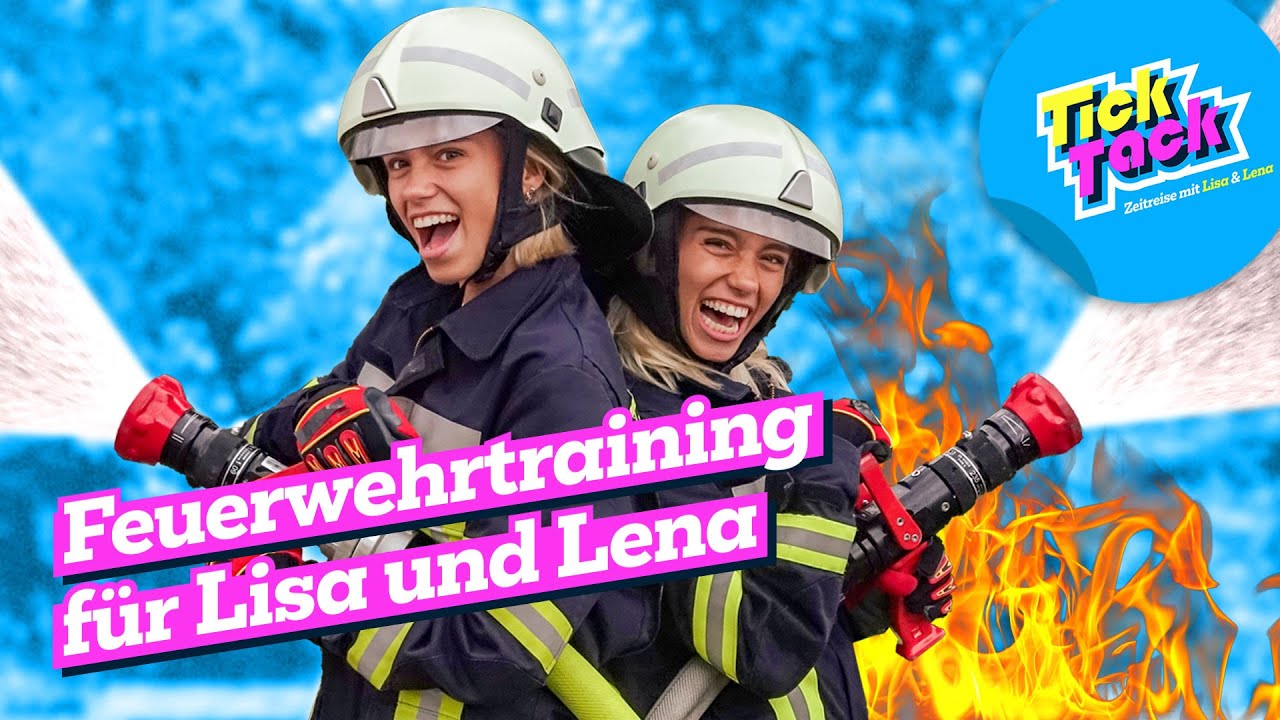 Action bei der Feuerwehr | TickTack Zeitreise mit Lisa & Lena