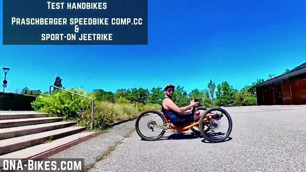 Essai Handbikes - Praschberger & Jeetrike