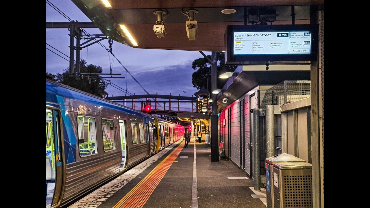 The morning of THE BIG SWITCH - Metro Trains Melbourne.