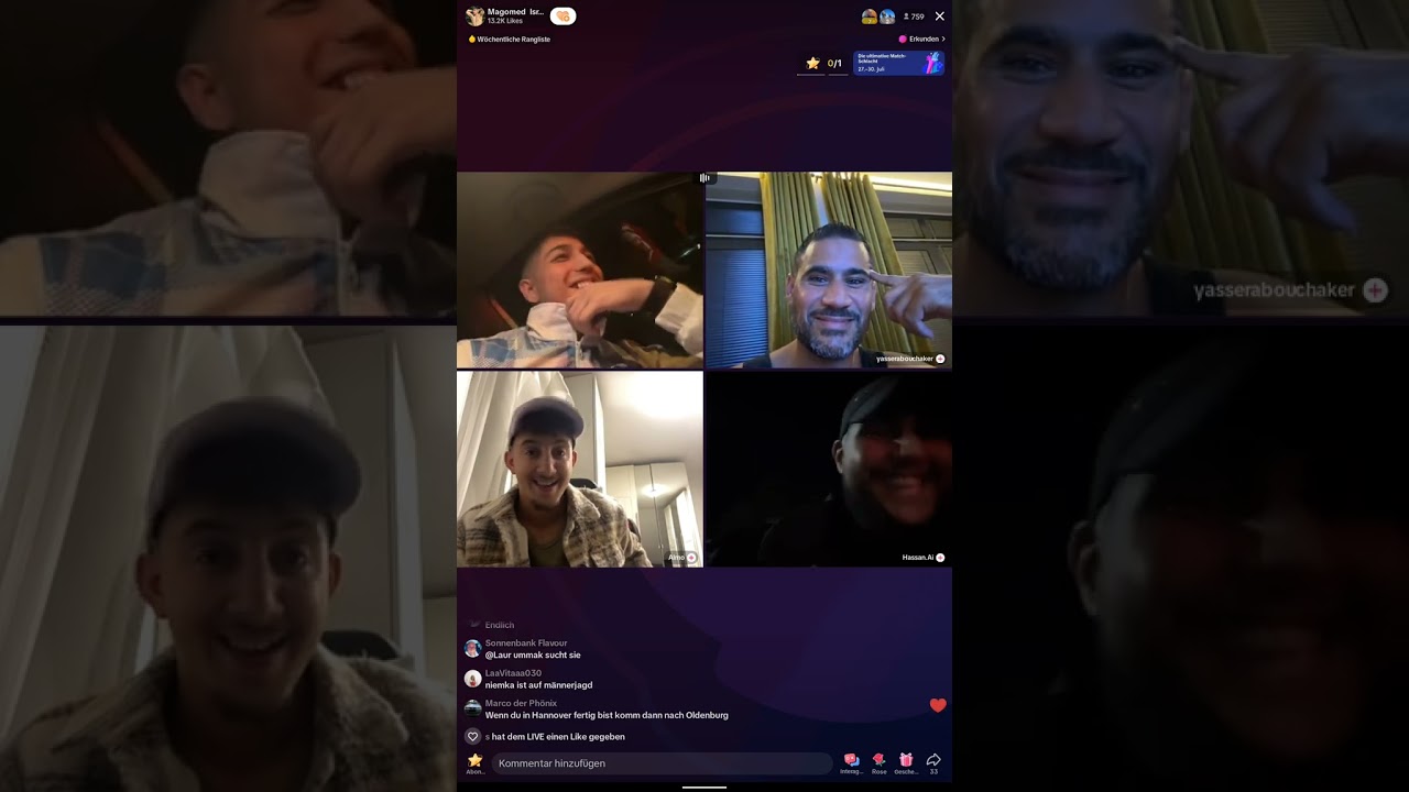 Almo vs Magomed....Mago fährt zu Hassan / Bilal ist sauer...ll