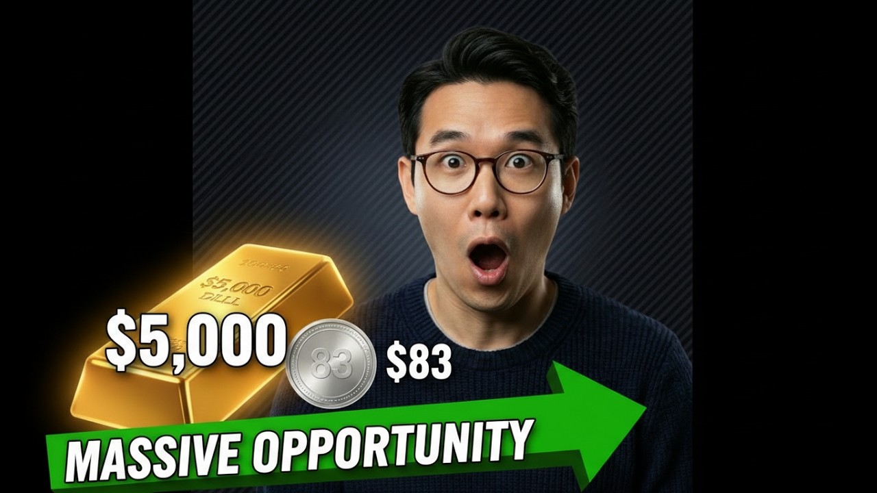 Gold $5,000 + Silver $83 = Massive Opportunity Here's Why