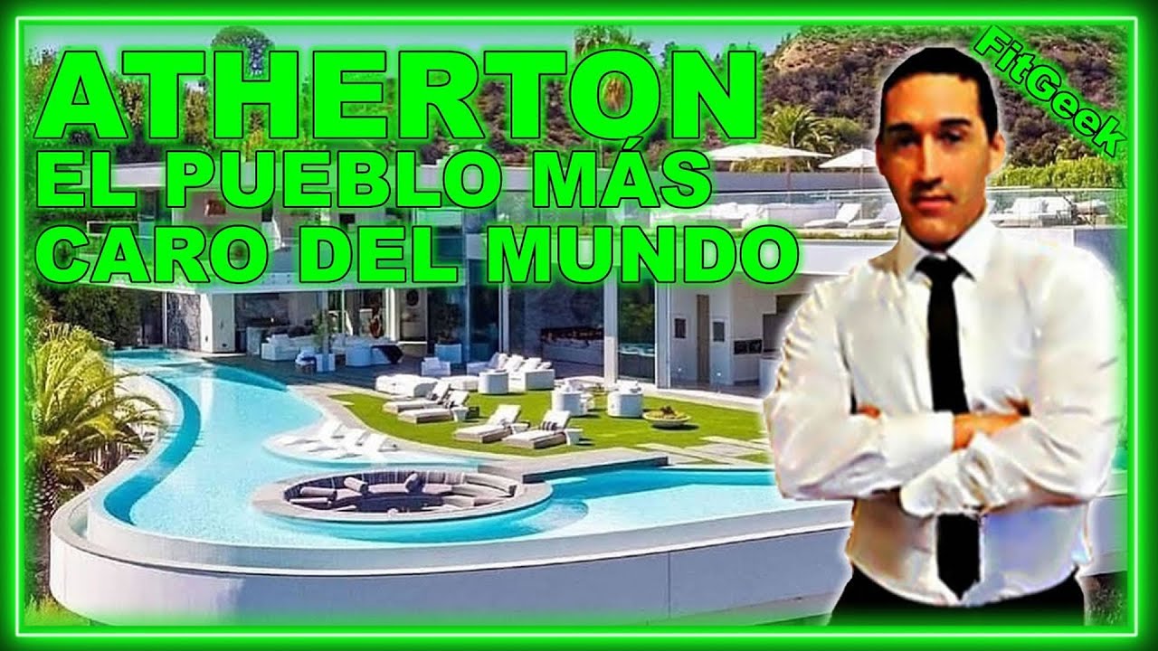✅ Atherton el pueblo más caro del mundo, California, Español, Canal Aviones Privados Jets ligeros