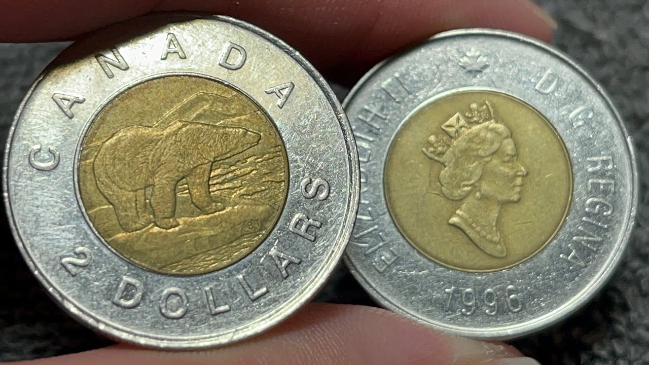 1996 Canada Toonie 2 Dollars Coin &bull;&nbsp;Values, Information, Mintage, History, and More