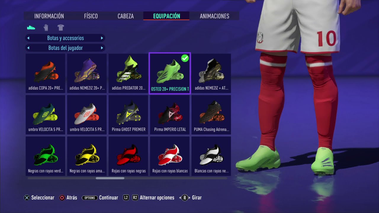 TODAS LAS BOTAS DE FIFA 21!!!!