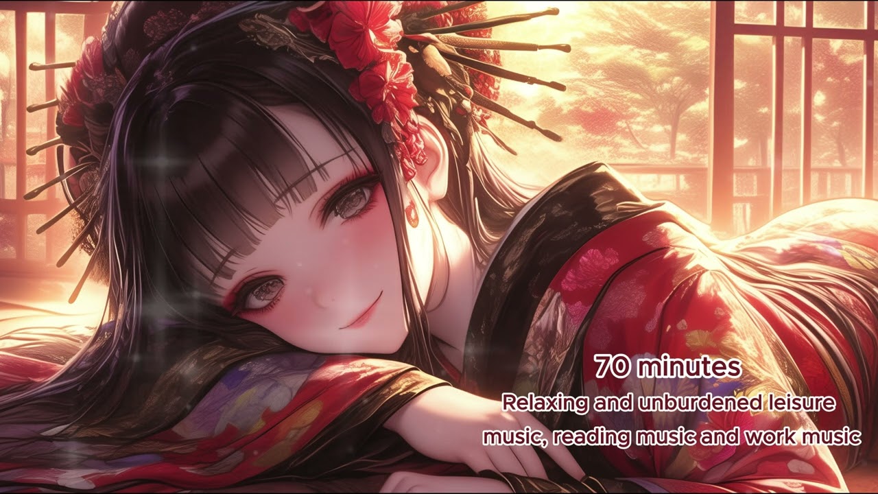70 minutes Relaxing and unburdened leisure music, reading music and work music #讀書音樂 #工作音樂 #紓壓音樂 #休閒