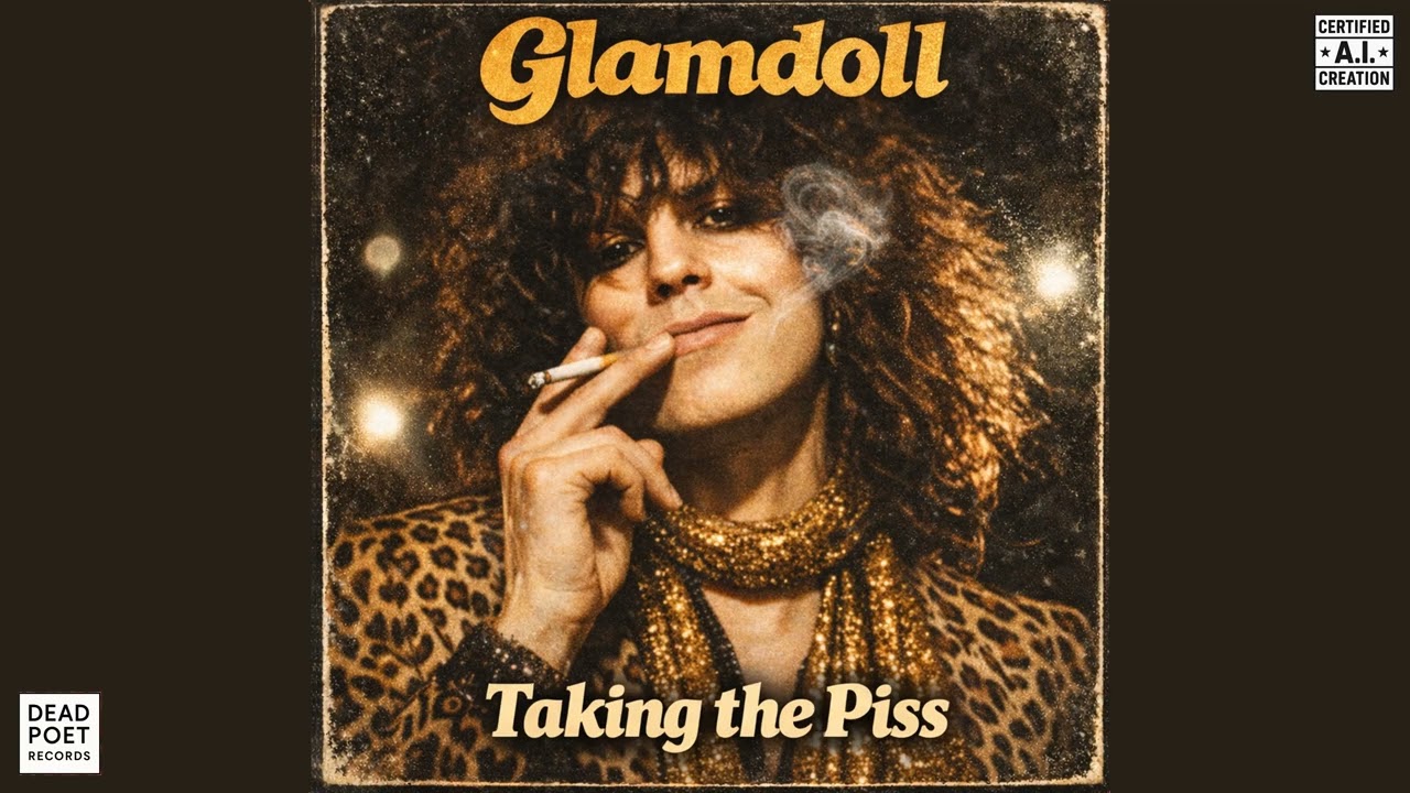 Glamdoll — Taking the Piss (1972 AI Glam Rock | Dead Poet Records Archival Release)