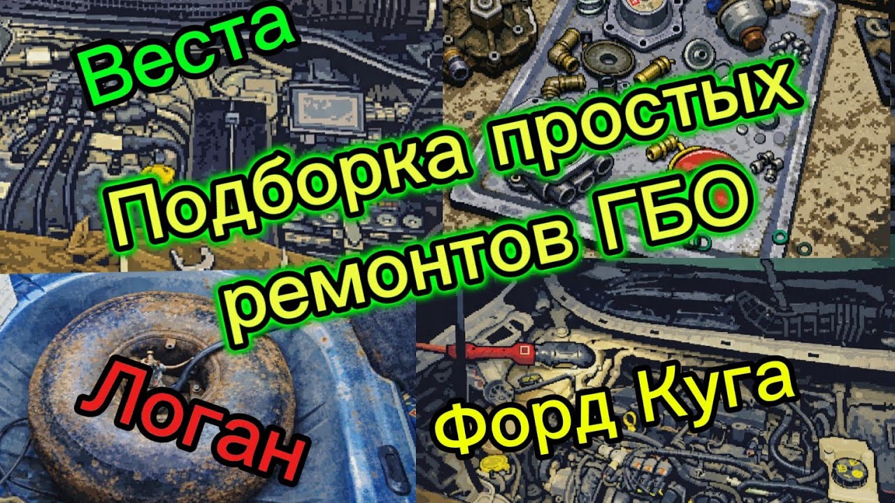 Подборка простых ремонтов ГБО