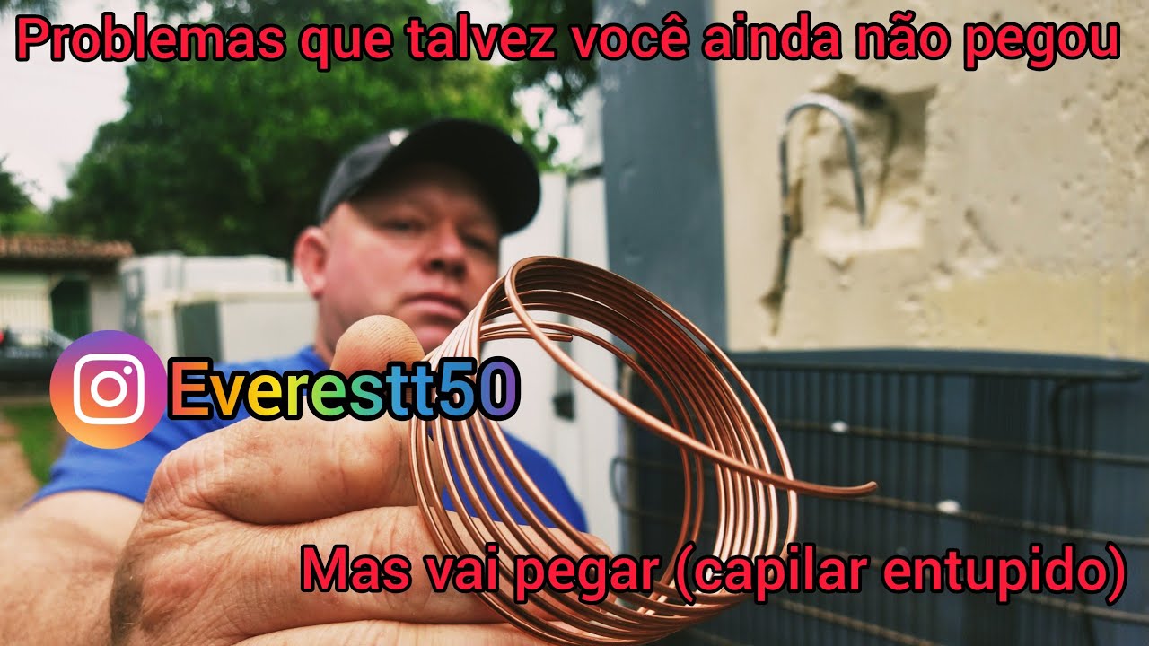GELADEIRA DC35A DA ELETRÔLUX COM INTUPIMENTO DO TUBO CAPILAR.