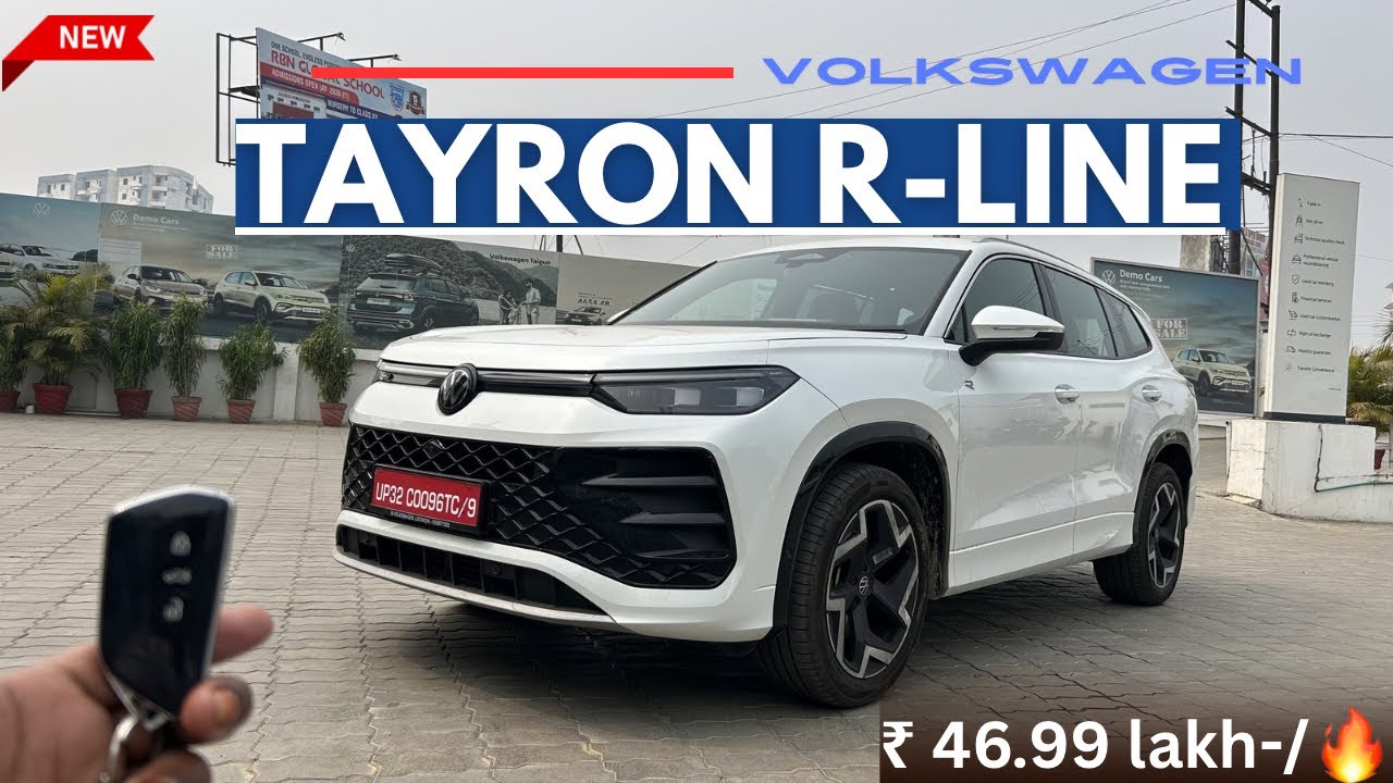 ₹46.99 Lakh Volkswagen Tayron R-Line 😲 Full Review | German 7 Setar Luxury SUV 2026