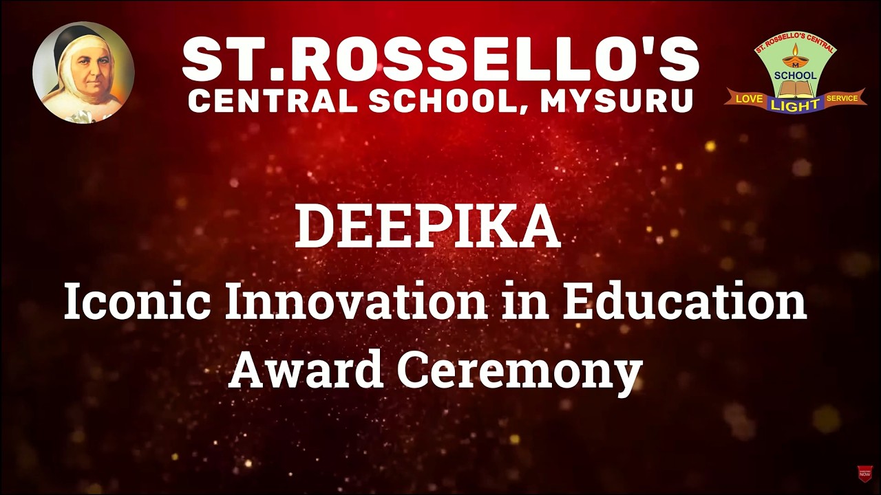 ST. ROSSELLO'S Shines @ 139th Deepika Anniversary & Education Awards