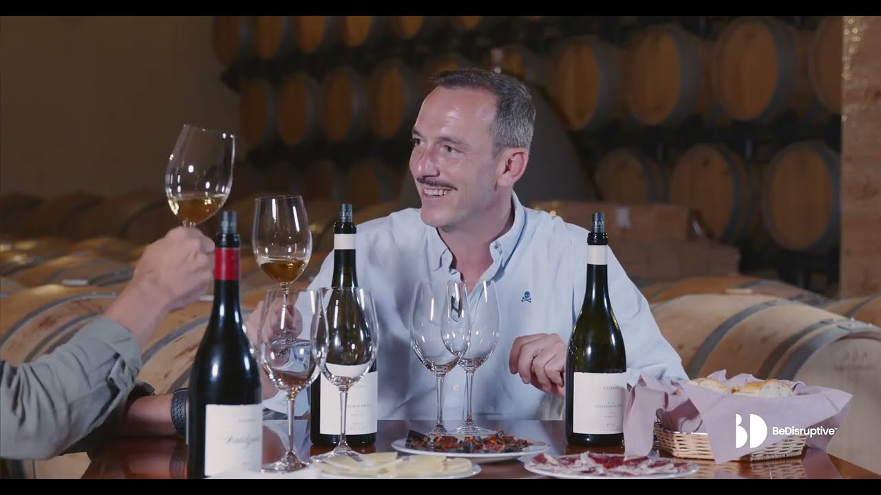 Cata en Bodegas Pujanza con Xabier Mitxelena