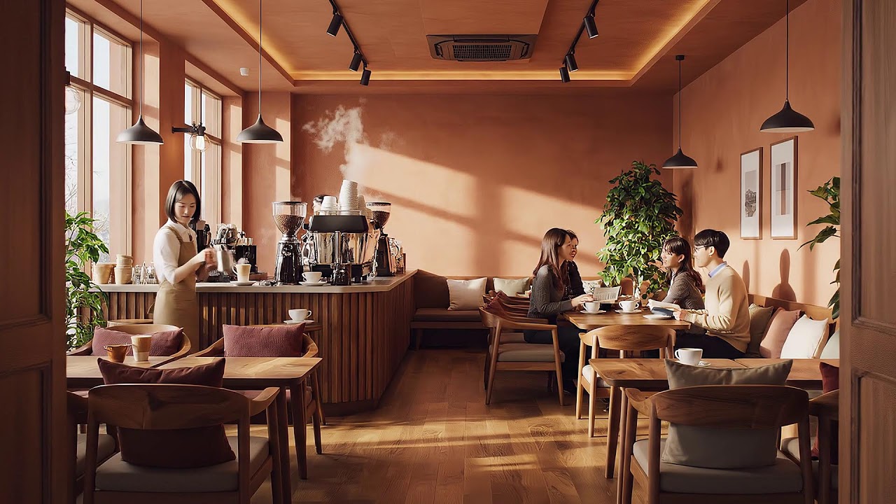 봄 휴식을 위한 커피하우스 재즈 ☕🌸🎷