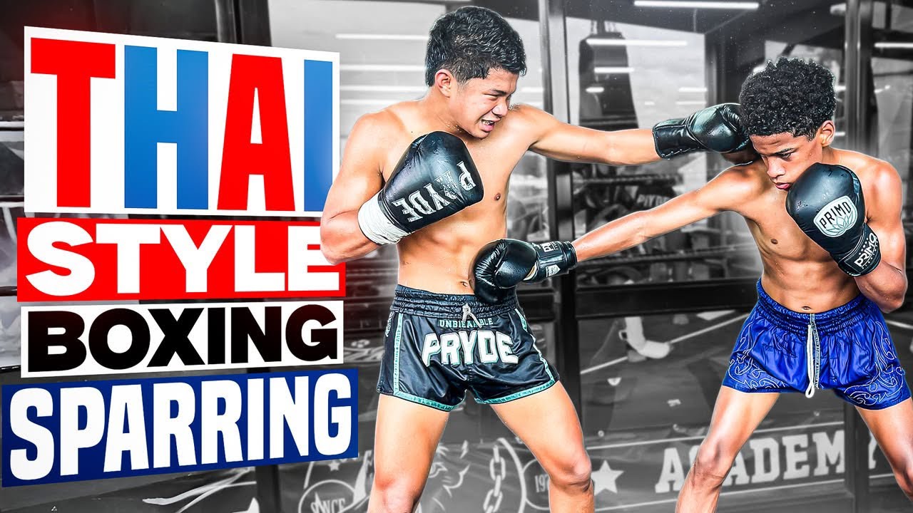 Shark Tank Muay Thai-Style Boxing Sparring - Two Against One!