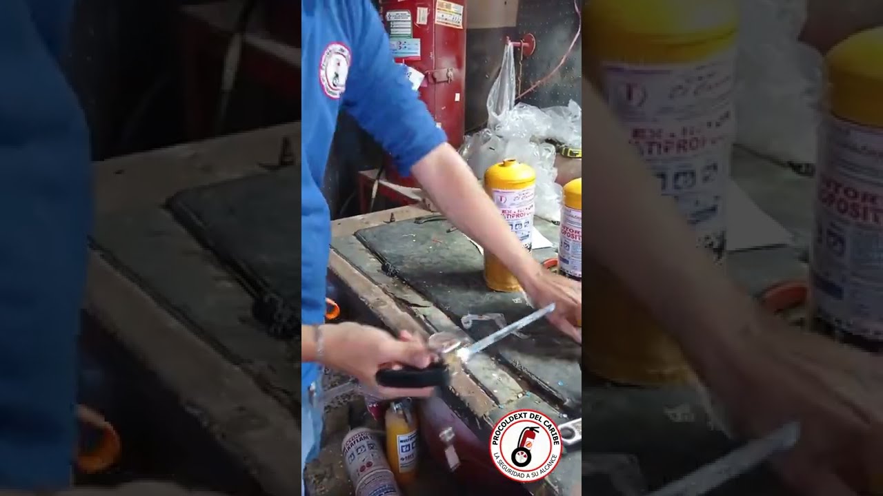 Recarga de un Extintor PQS ABC