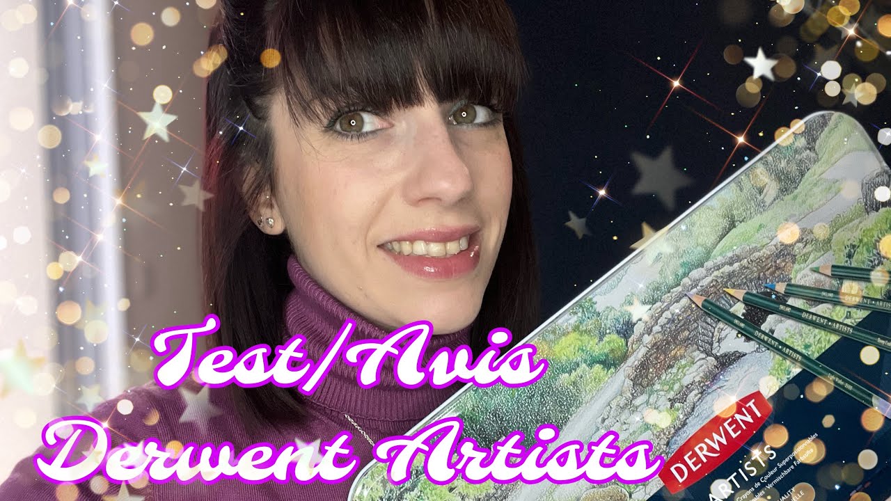 Test/Avis crayons Derwent Artists