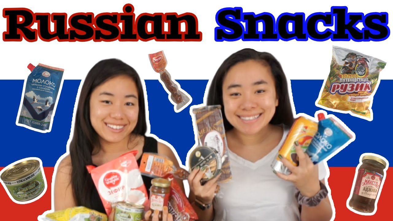 Americans Try Russian Snacks for the First Time!