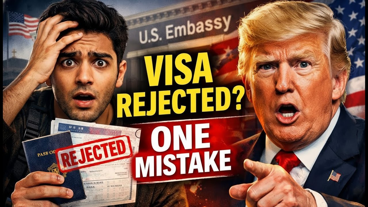 USA Student Visa Rejection Reasons 2026 🚨 | One Mistake That Fails F1 Visa
