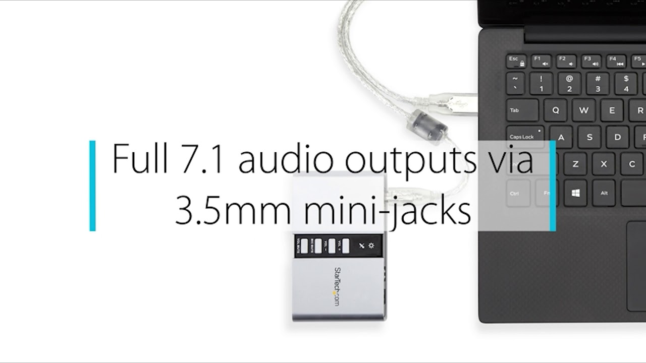 Incredible product in Amazon ► StarTech com 7 1 USB Sound Card