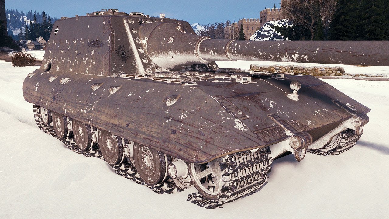 Jagdpanzer E 100 - TOWER DEFENSE - WoT Gameplay