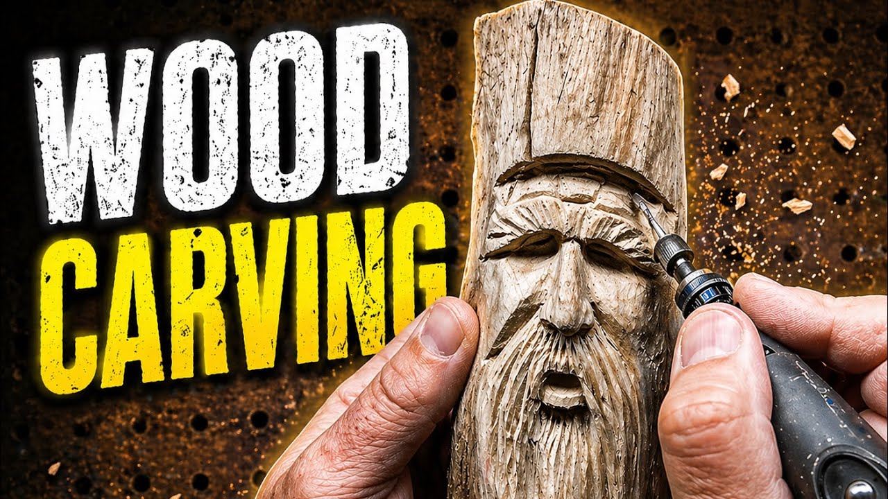 Quick Wood Spirit Power Carving