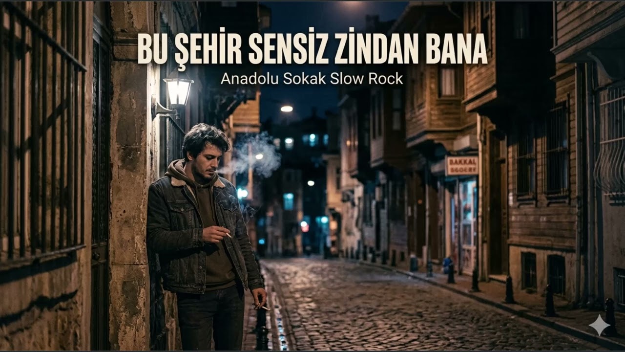 Bu Şehir Sensiz Zindan Bana | Anadolu Sokak Slow Rock