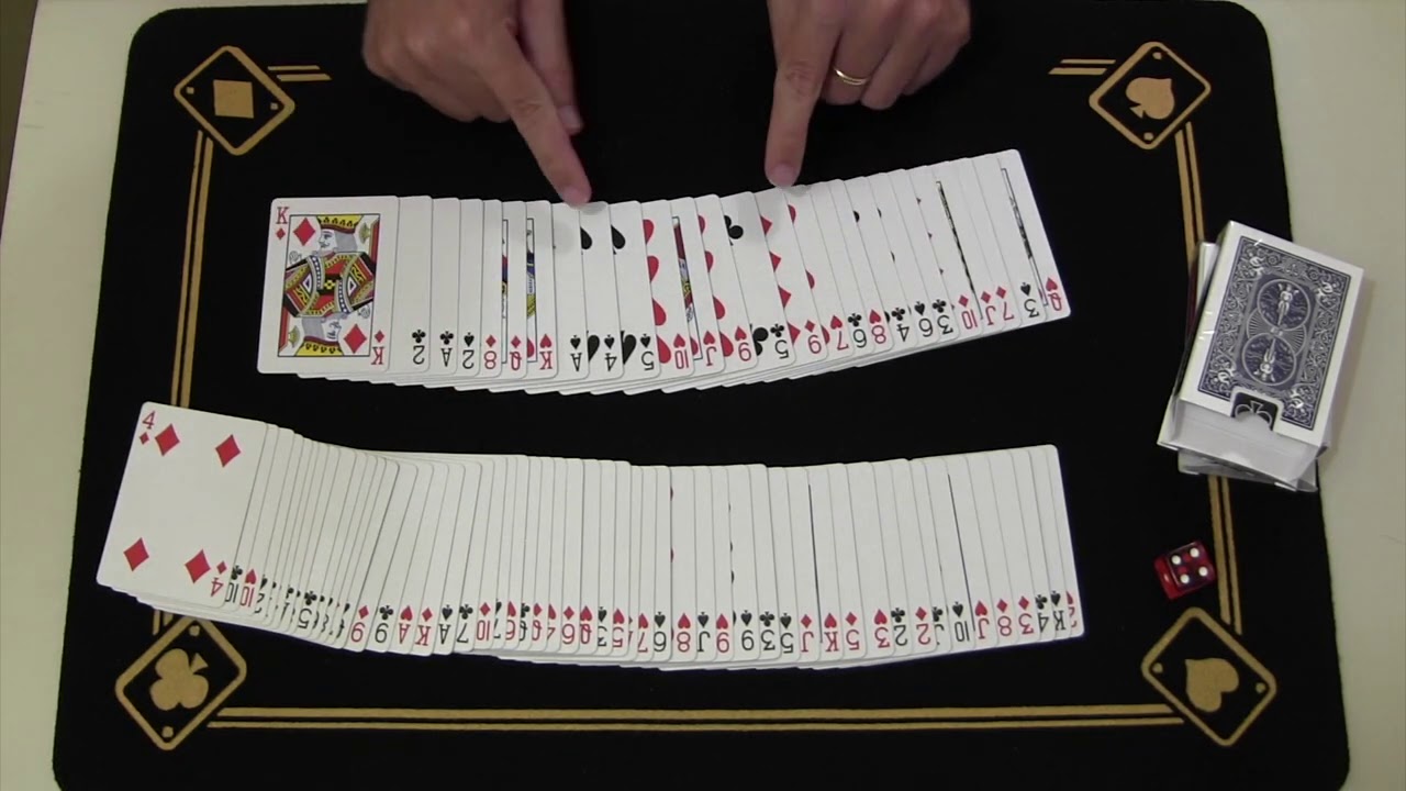 Fantástico Truco de magia explicado - Baraja Menetekel