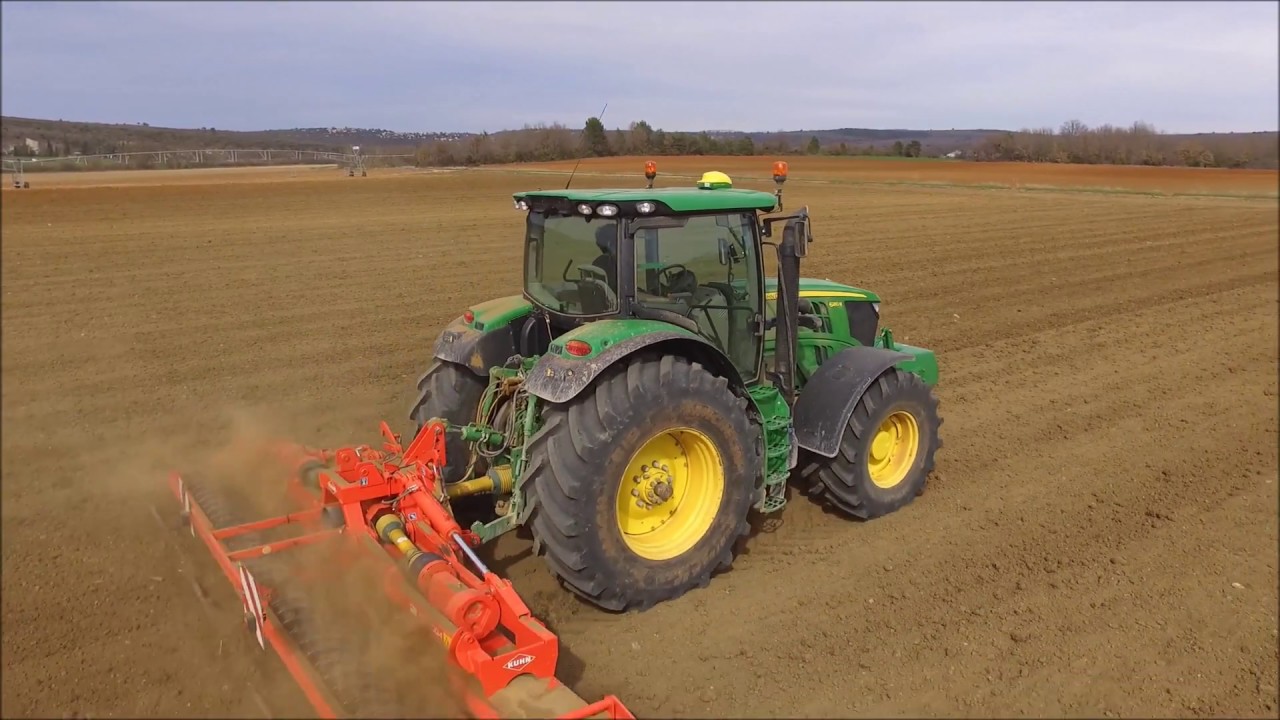 John deere 6210R | Kuhn HR 6004