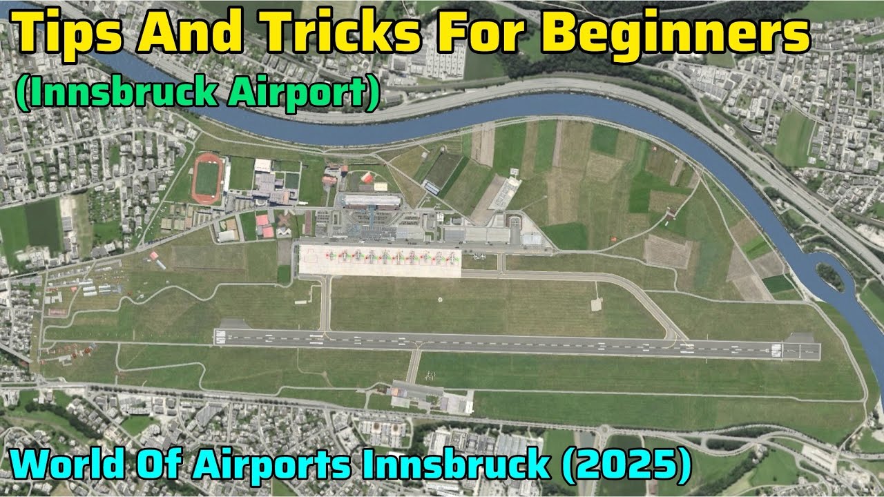 Tips And Tricks For Beginners | Tips And Tricks For Innsbruck Airport | World Of Airports 3.1