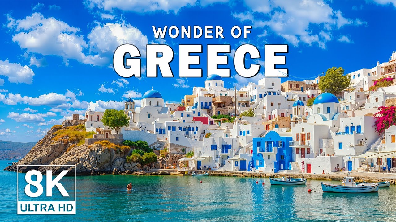 Wonders of Greece &ndash; Discover Islands, Temples, and Endless Blue | Travel Video 4K