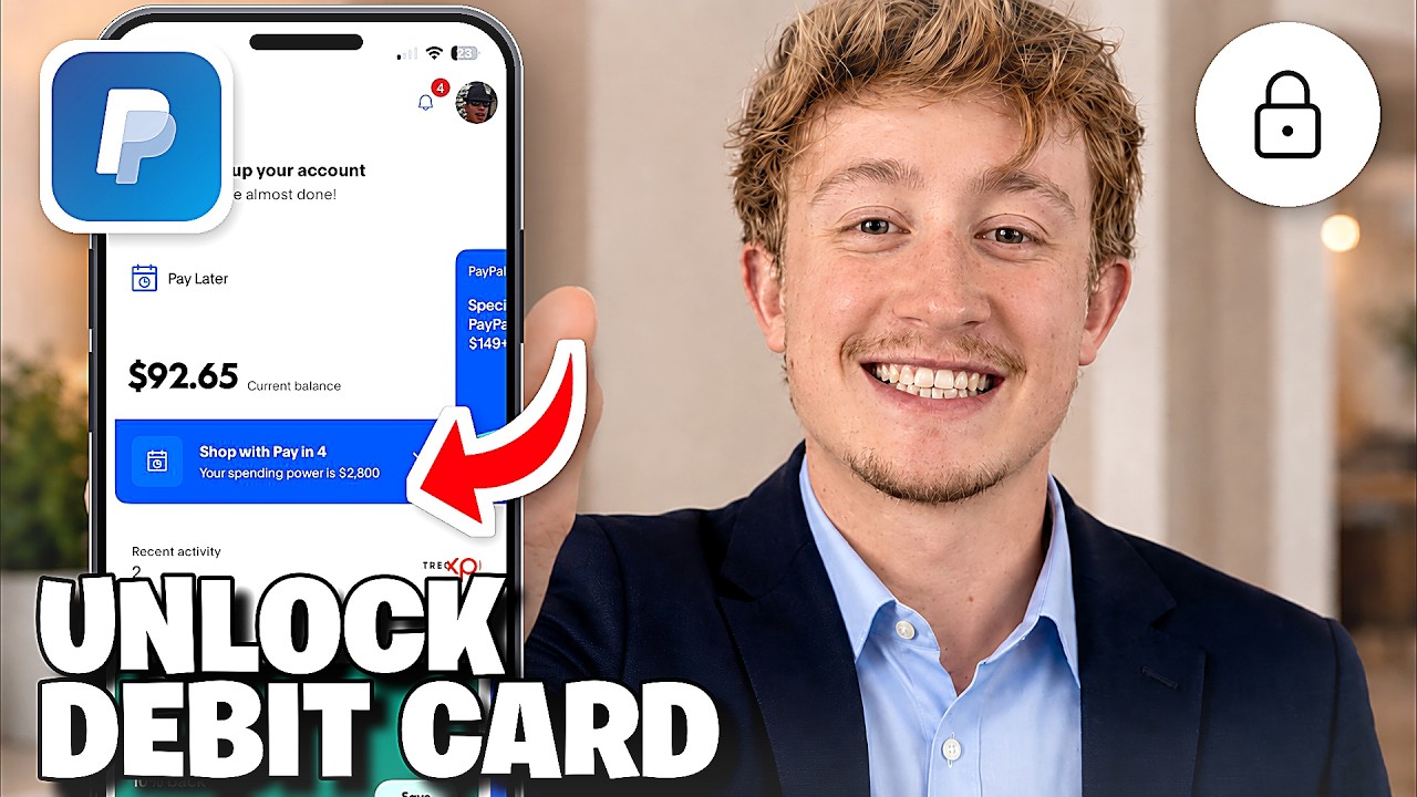 How To Unlock Your PayPal Debit Card - Full Guide