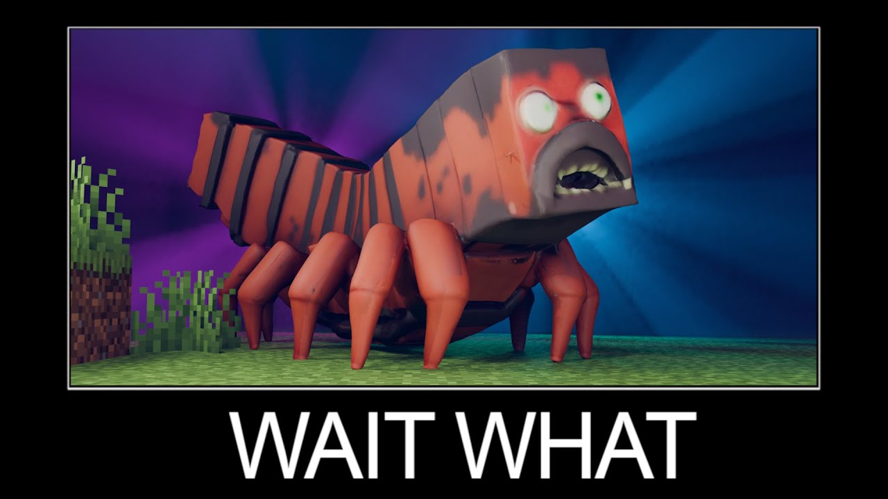 Minecraft wait what meme part 15 (Сentipede)
