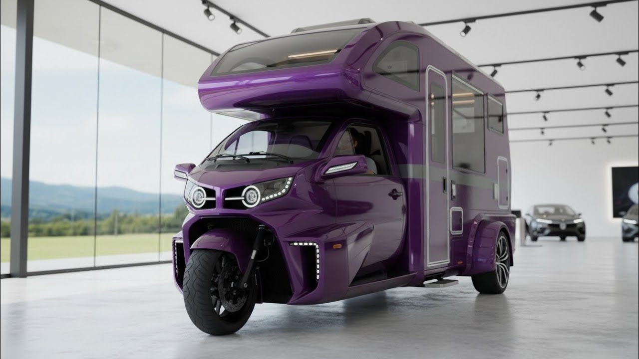 🔥 Dieses Elektro-Trike ist ein Luxus-Wohnmobil! Honda Gold Wing Camper im Mega-Test 🚀