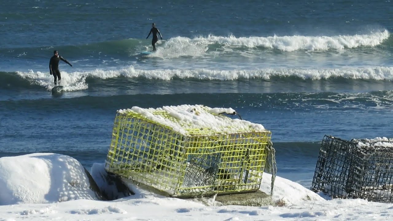 SURFING IN A SNOW GLOBE, RHODE ISLAND,01/19/2026