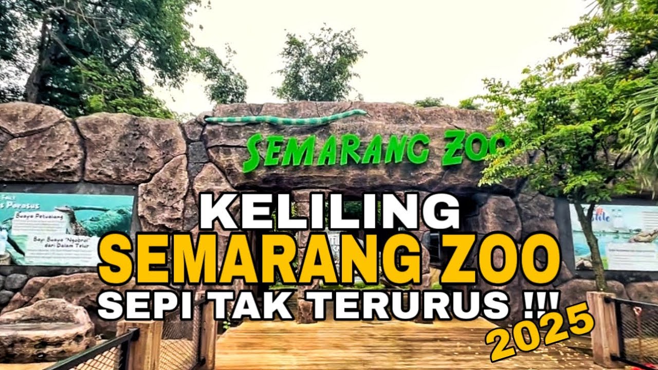 SEMARANG ZOO 2025 Sepi !!!