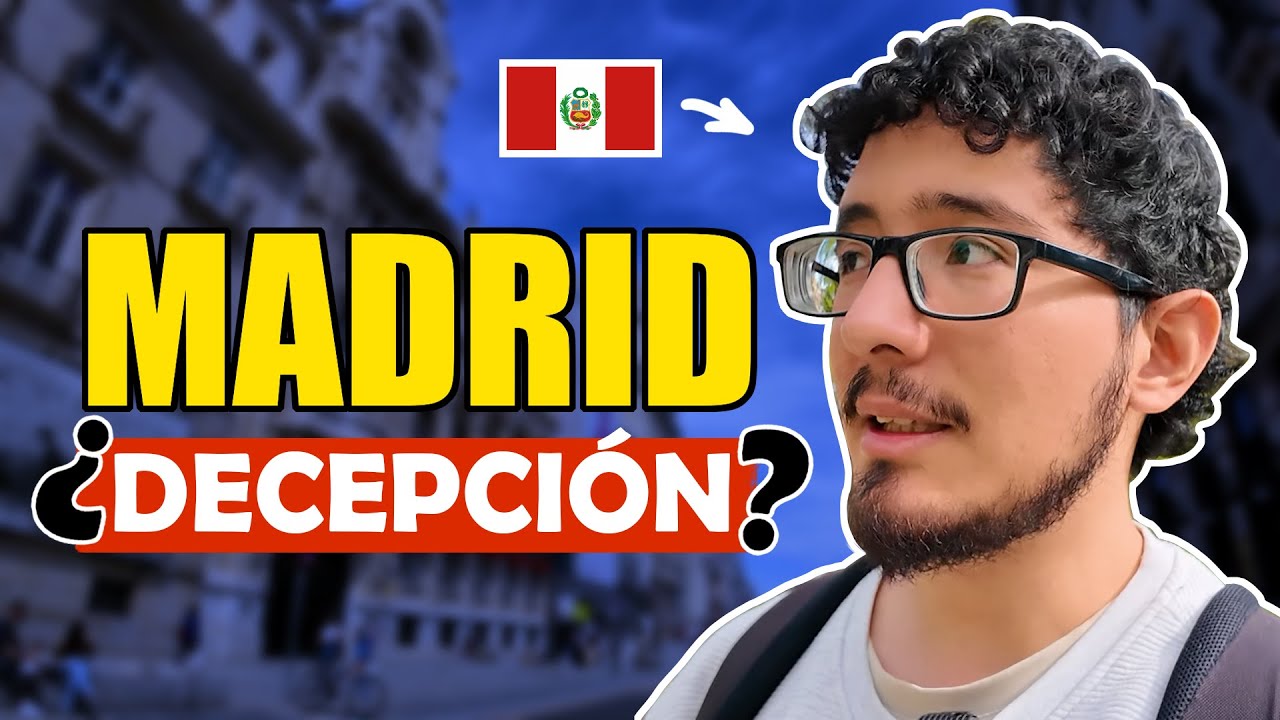 MIGRANTE lo cuenta todo sobre MADRID - ESPAÑA