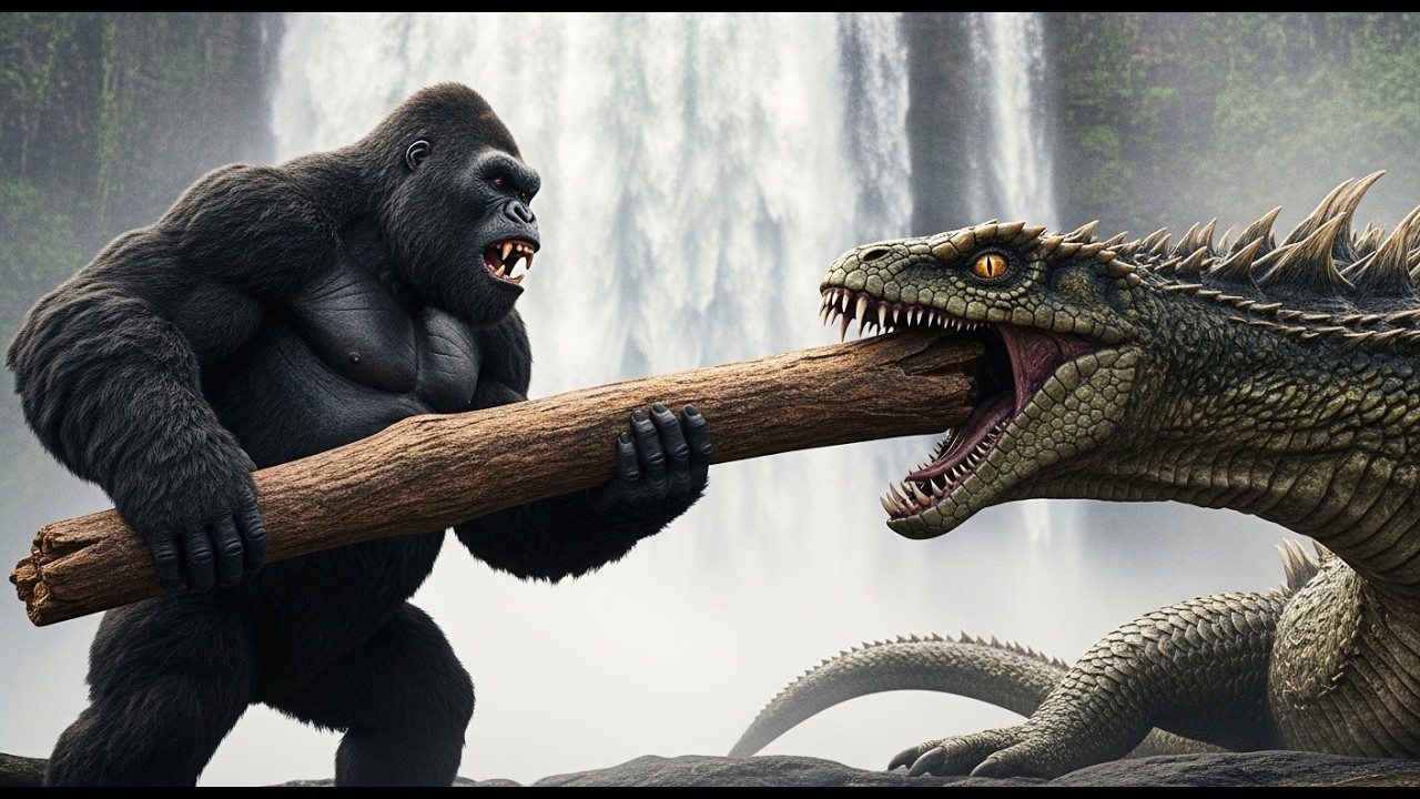 King Kong vs Giant Anaconda (2025) – The Ultimate Jungle Battle for the Throne | Full Cinematic wow