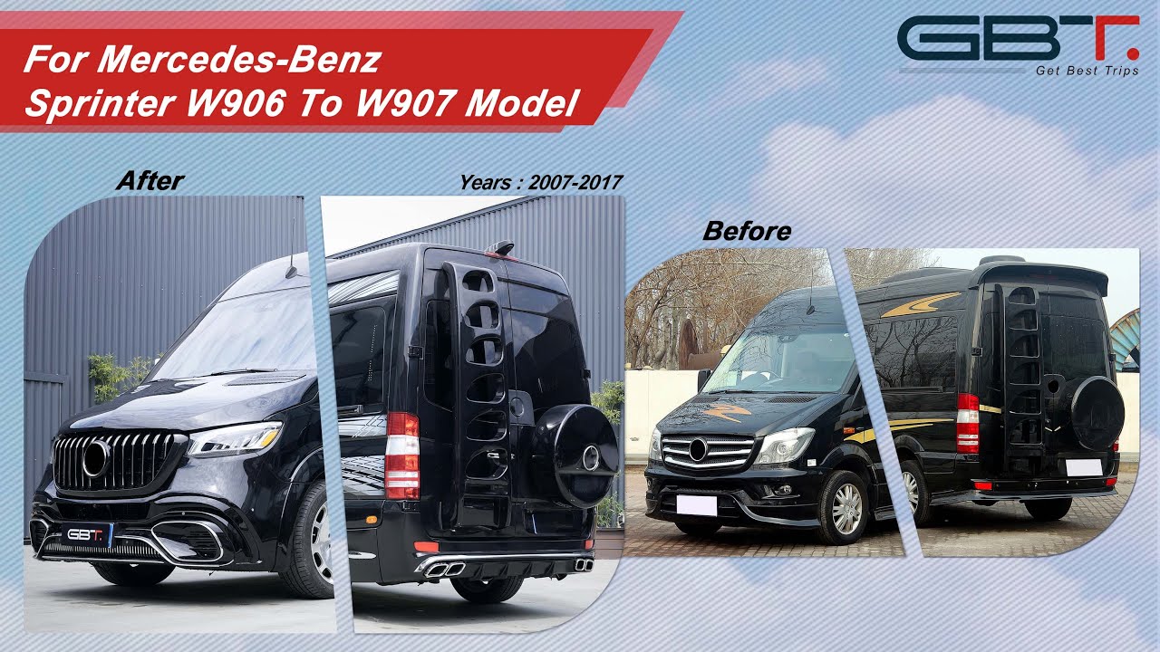 GBT W906 To W907 Model Conversion Kit installation video