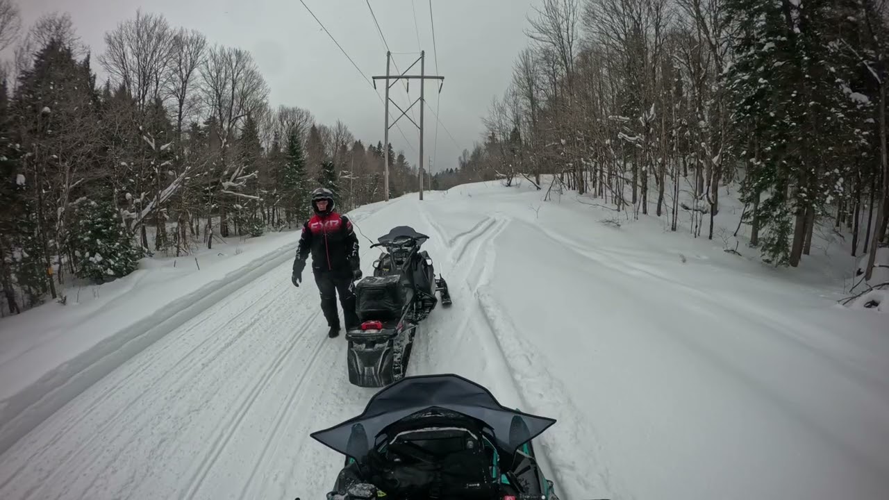 Adirondack Presidents’ Weekend Snowmobile Trip 2026 Part 1
