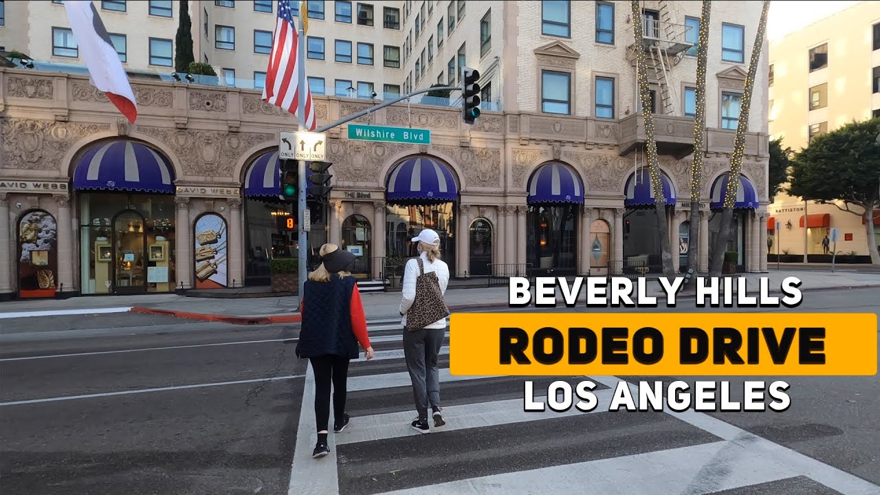 Rodeo Drive (Beverly Hills, Los Angeles) Walking Tour 4K | World&rsquo;s Most Luxurious Shopping Street