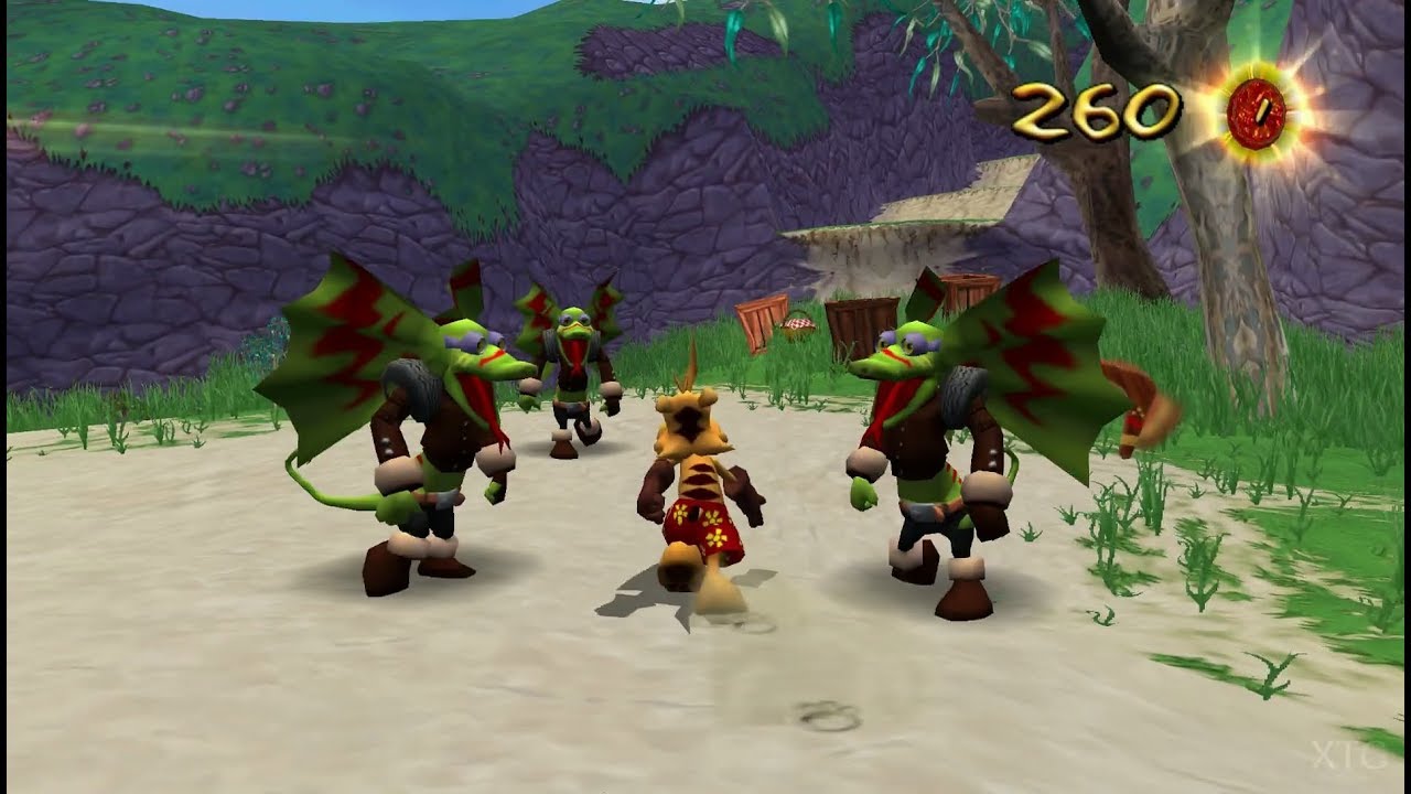 Тай Тасманийский Тигр PS2 Геймплей HD (PCSX2)