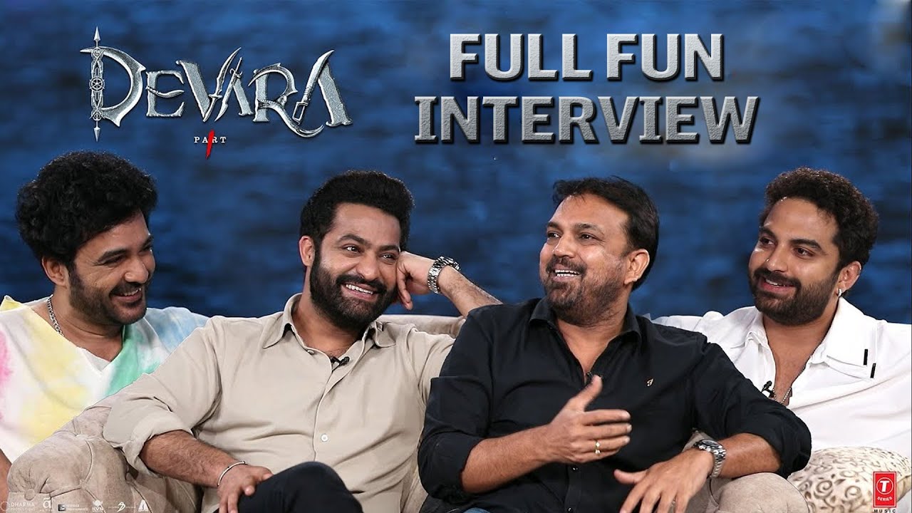 Devara Full Funny Interview | NTR, Koratala Siva, Siddhu Jonnalagadda, Vishwaksen | L Media