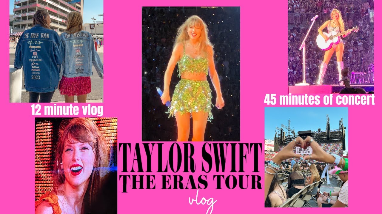 Taylor Swift, The Eras Tour VLOG | Reliving the Concert! | Floor Seat View, Tampa, FL | Grace Taylor